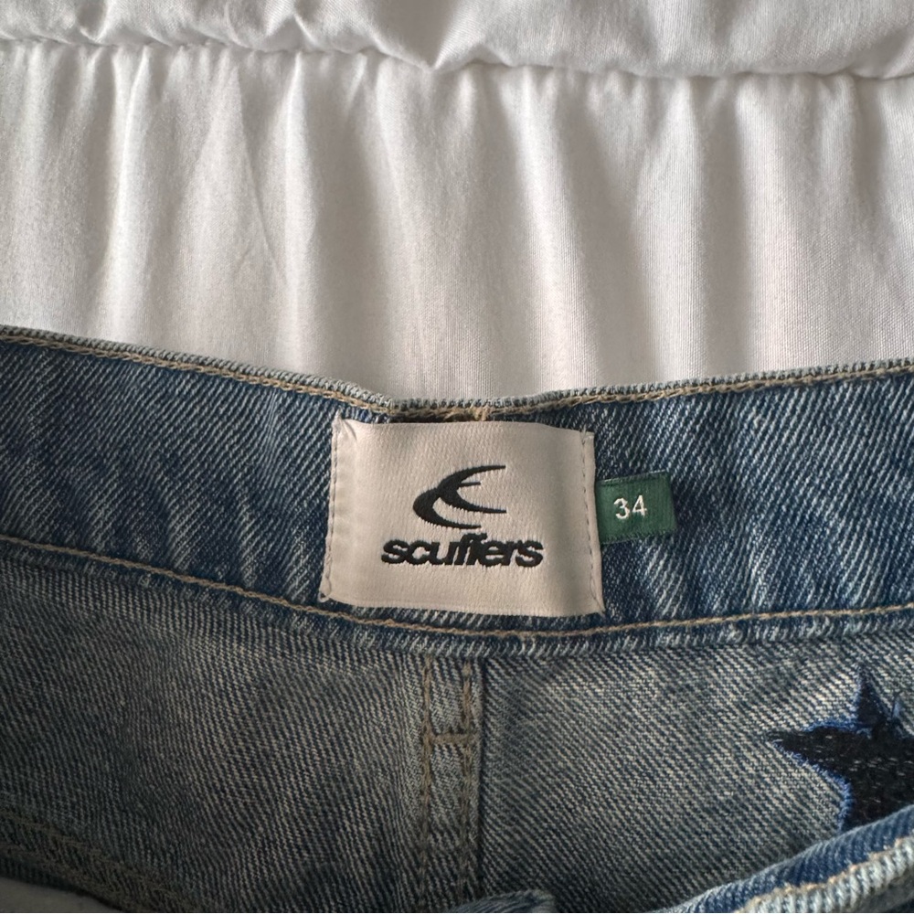 Scuffers Jumbo Pants in Blue - Picture 5 of 9